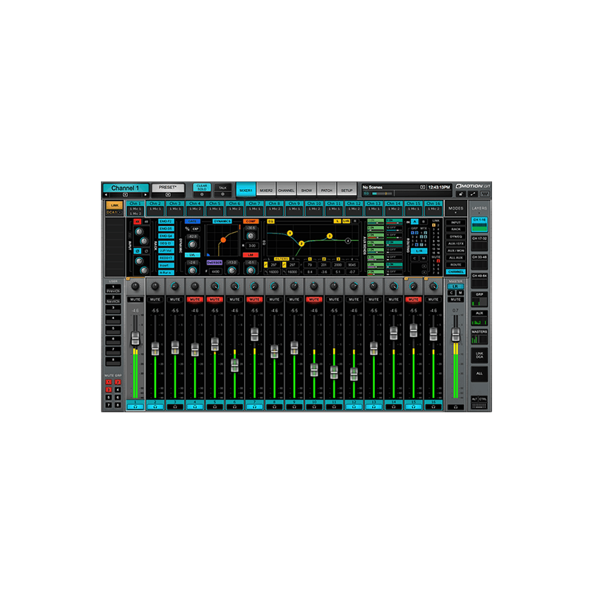 eMotion LV1 Live Mixer